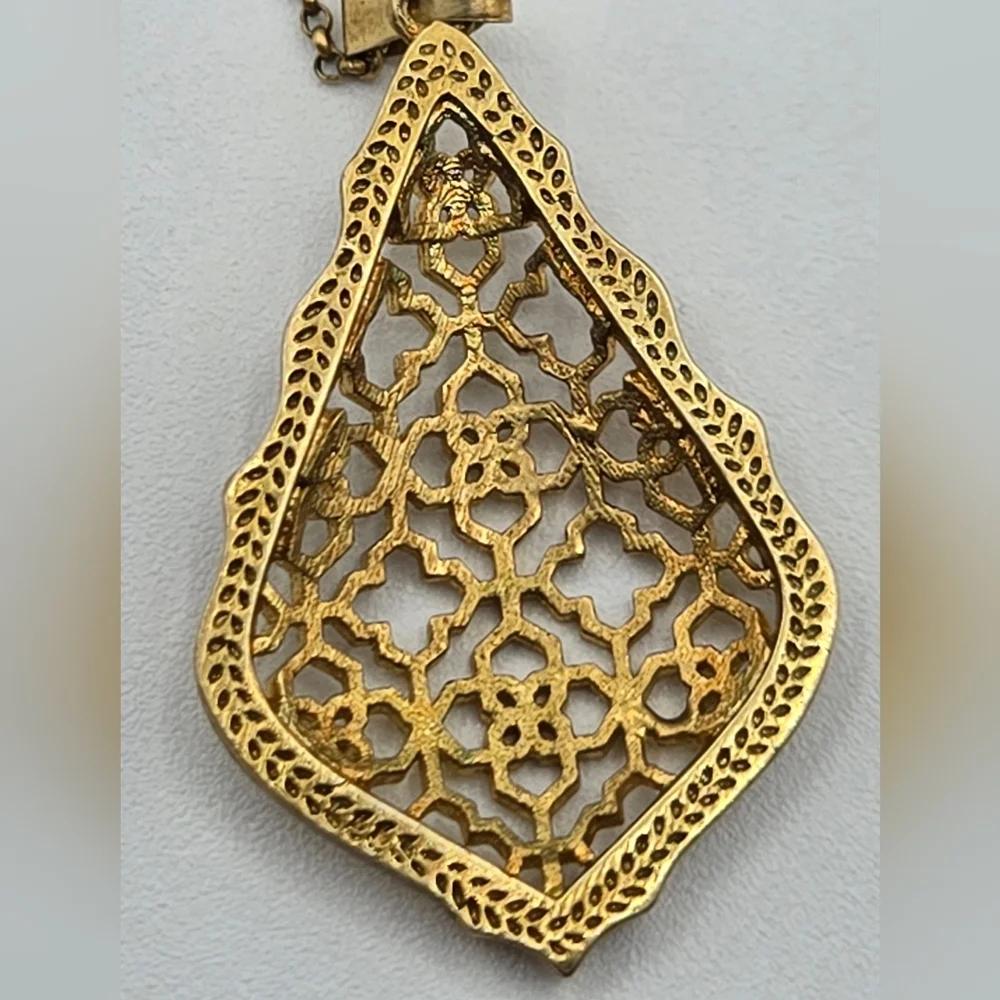 KENDRA SCOTT Aiden Necklace Vintage Gold Over Brass